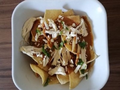Textura Crispy gone Soggy y Receta de Chilaquiles&nbsp;Oaxaqueños.